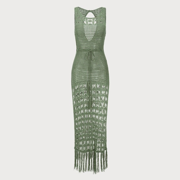 Berlook Other - Berlook Green Cover-Up Dress